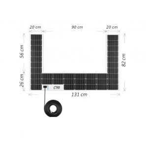 MOSCATELLI E-VAN C120 SOLAR PANEL