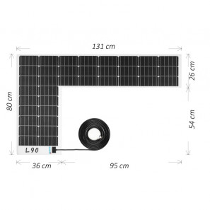 MOSCATELLI E-VAN L90 SOLAR PANEL