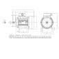 BA.M.E. MEC90L MOTOR 1,84KW 2 POLES