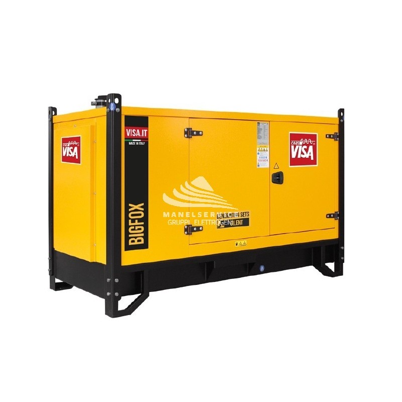 VISA D30FOX GENERATOR SET SILENCED 30 KVA AVR