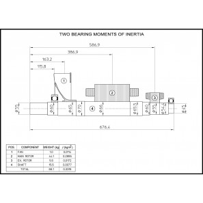 MECC ALTE ECP32-4 THREE PHASE ALTERNATOR AVR