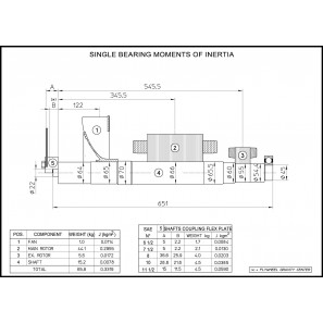 MECC ALTE ECP32-4 THREE PHASE ALTERNATOR AVR