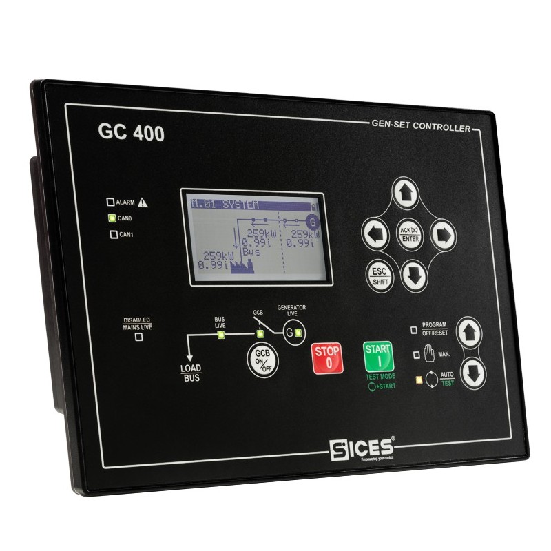 SICES GC315 PLUS Scheda di controllo per gruppo elettrogeno SICES GC315 PLUS Scheda di controllo per gruppo elettrogeno