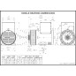 MECC ALTE ECP34-2S/2 ALTERNATORE TRIFASE 125 KVA AVR MECC ALTE ECP34-2S/2 ALTERNATORE TRIFASE 125 KVA AVR