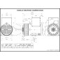 MECC ALTE ECP34-2S/2 ALTERNATORE TRIFASE 125 KVA AVR MECC ALTE ECP34-2S/2 ALTERNATORE TRIFASE 125 KVA AVR