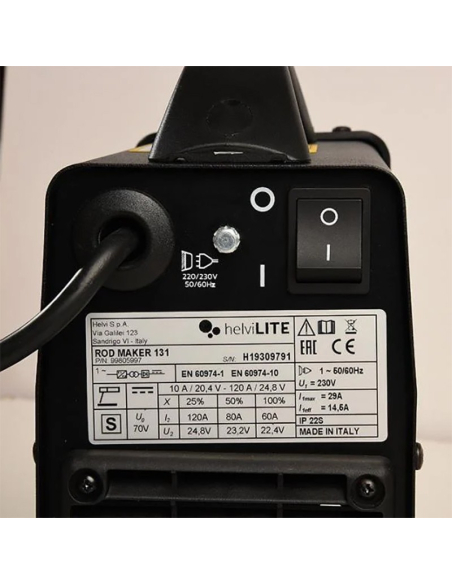 HELVI GALILEO 175 MMA/TIG Welding Inverter