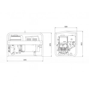 MOSA GM 5-200 HBM MOTORWELDING 5KVA