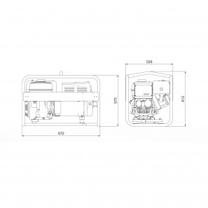 MOSA GM 7-200 HBT MOTORWELDING 7KVA