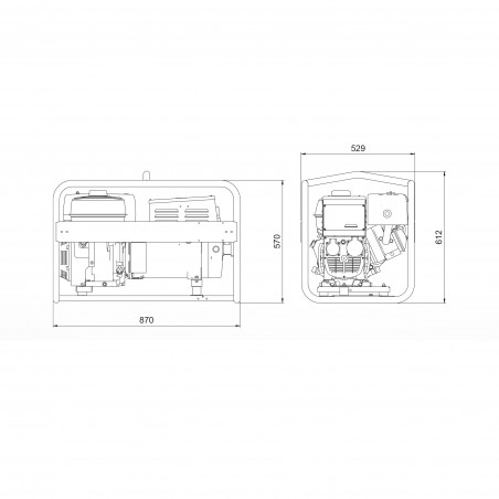 MOSA GM 7-200 HBT MOTORWELDING 7KVA