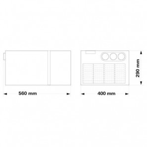 TRUMA SAPHIR COMPACT IR 1800W Condizionatore Monofase