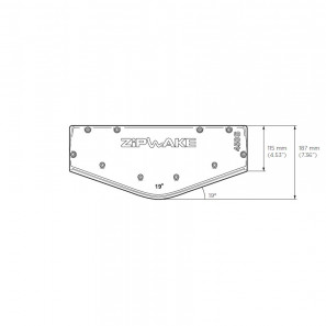 ZIPWAKE IT450S INTERCEPTOR WITH CABLE  AND CABLE COVERS