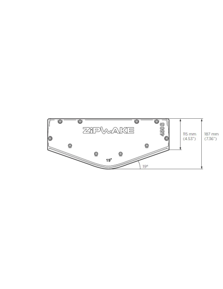 ZIPWAKE IT450S INTERCEPTOR WITH CABLE  AND CABLE COVERS