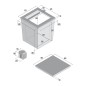 VITRIFRIGO TL40L PITCH REFRIGERATOR 40lt