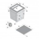 VITRIFRIGO C190MP Refrigerator-Freezer 190 Lt.