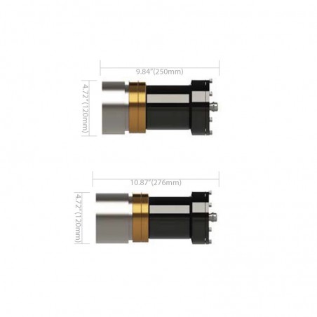 ULTIMATE75-S600+FIXED FARETTO LED SUBACQUEO ALLUMINIO