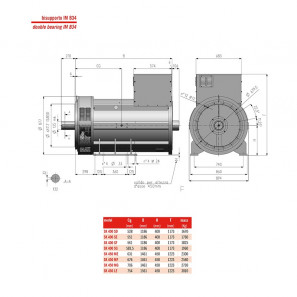 SINCRO ALTERNATORE TRIFASE SK400