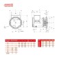 SINCRO IB2 MB SINGLE-THREE PHASE ALTERNATOR 55KVA AVR