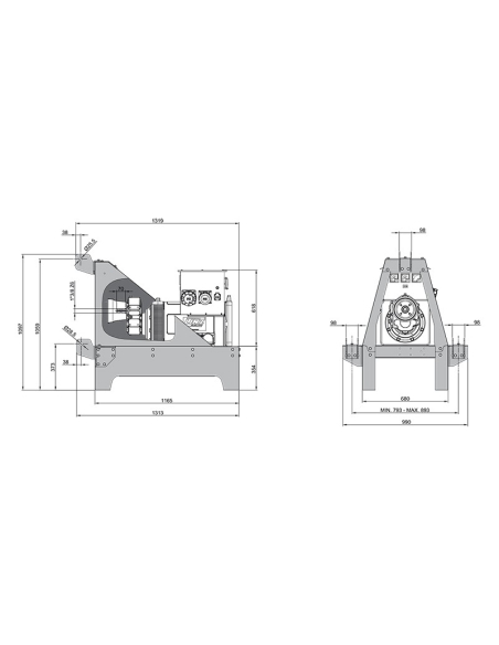 LINZ G-TS10C GENERATORE A CARDANO 10KVA