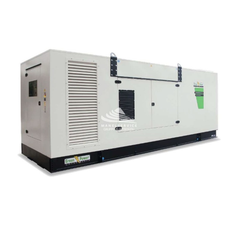 GREEN POWER GP250S/P-N SOUNDPROOF WITH AVR-MECC ALTE ALTERNATOR (MANUAL CONTROL UNIT)