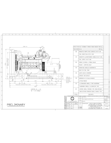 AUSONIA BA0045SWD Silenced Generating Set 50 kVA