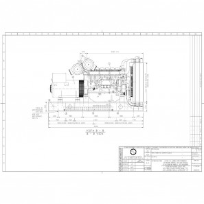 AUSONIA BA0045SWD Gruppo Elettrogeno Silenziato 50 kVA