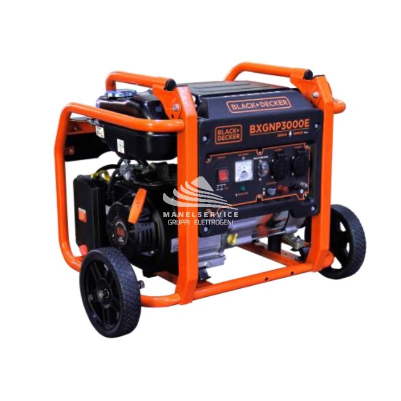 BLACK+DECKER BXGNP3000E SINGLE PHASE INVERTER GENERATOR 3KW