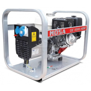 MOSA GE 5000 HBM - Gruppo elettrogeno portatile e compatto con potenza monofase da 3.6 KW