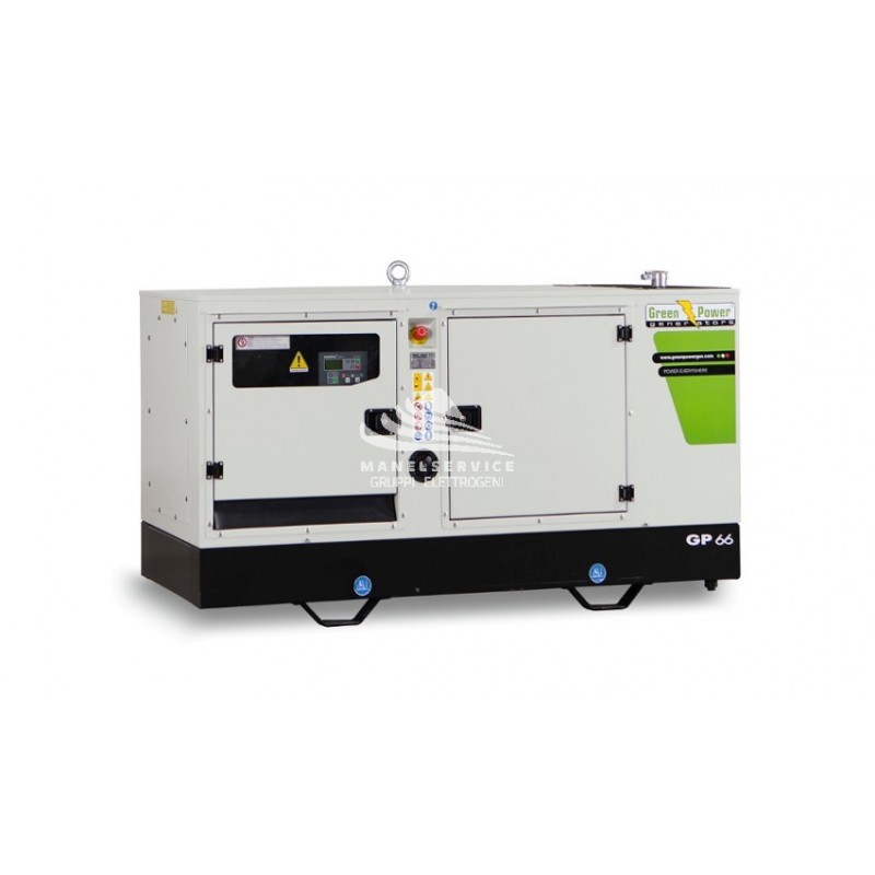 GREEN POWER GP1120SM/M SILENZIATO CON ALTERNATORE AVR-MECC ALTE (CENTRALINA MANUALE)