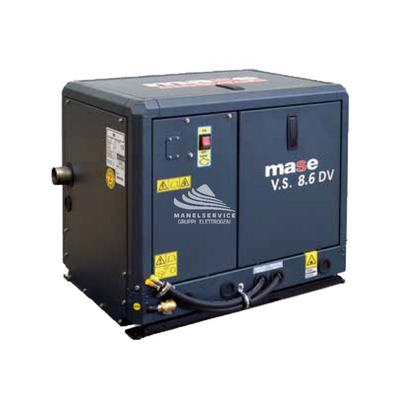 MASE VS 8.6 DV GENERATORE MARINO DUAL VOLTAGE 8KW