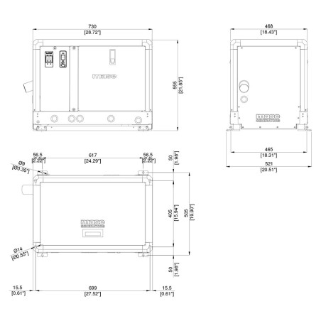 MASE IS 9.1 GENERATORE MARINO MONOFASE 8.6KW