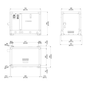 MASE IS9,6 marine generator | Manel Service