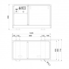 mase is 34 t generatore marino trifase 362kva