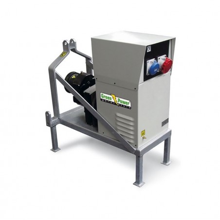GREEN POWER GP 11 TR-C SINGLE-PHASE / THREE-PHASE PTO GENERATOR 10KVA