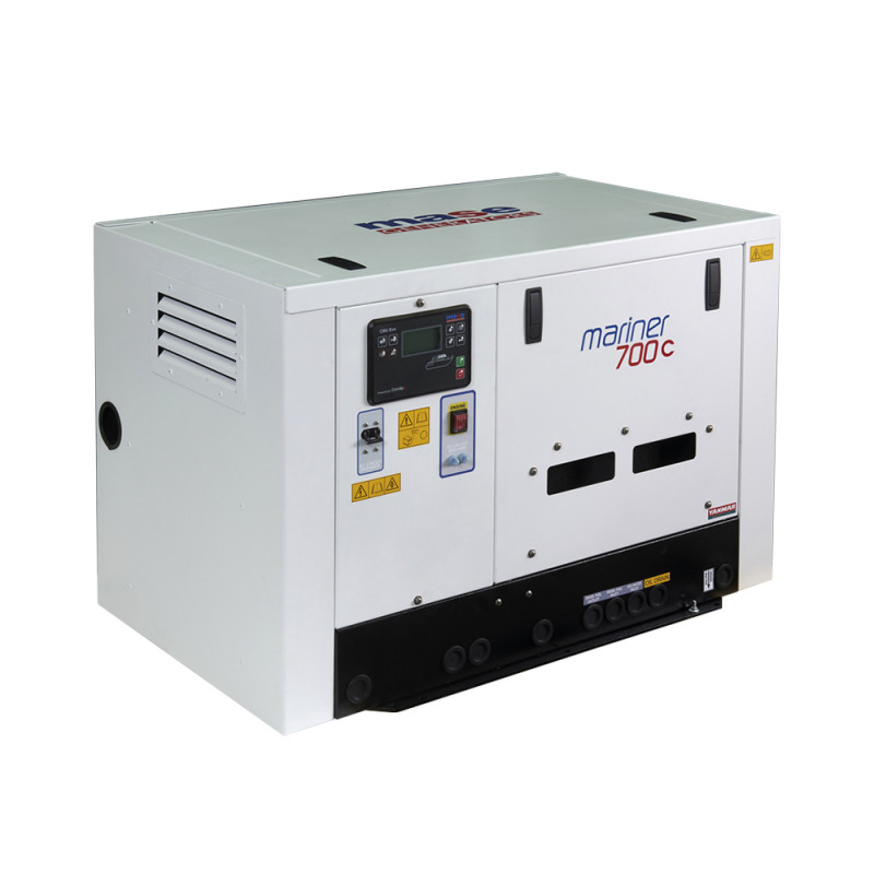 mase mariner 700 s single phase silenced marine generator 75 kw