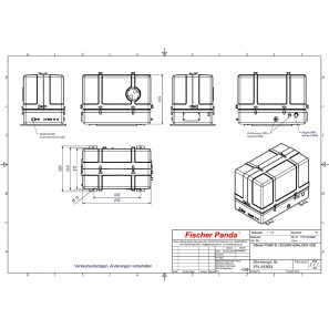 fischer panda pvmv n 8000 ne mini generatore veicolare 75kw