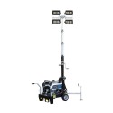 ITALTOWER PEGASO PRO01 LIGHTING TOWER 4x160 W MULTILED WITH HAND CART AND GENERATOR