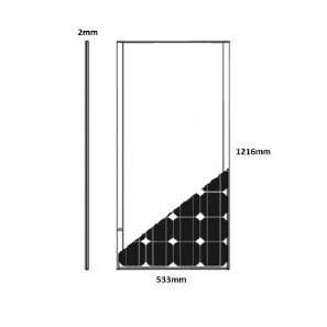 teleco tspf 110w flexible vehicular solar panel