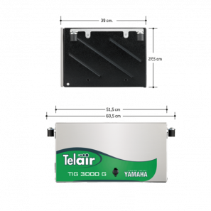 telair tig 3000d compact inverter con asp standard