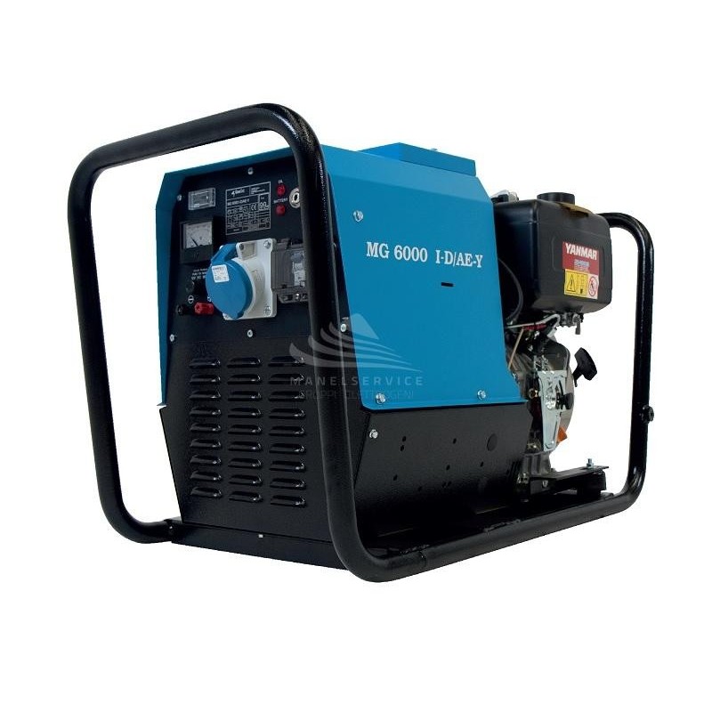 GENSET MG 6000 I-D/AE-Y - SINGLE-PHASE GENERATOR 6 KVA