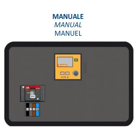GRUPPO ELETTROGENO 100KVA CON QUADRO MANUALE