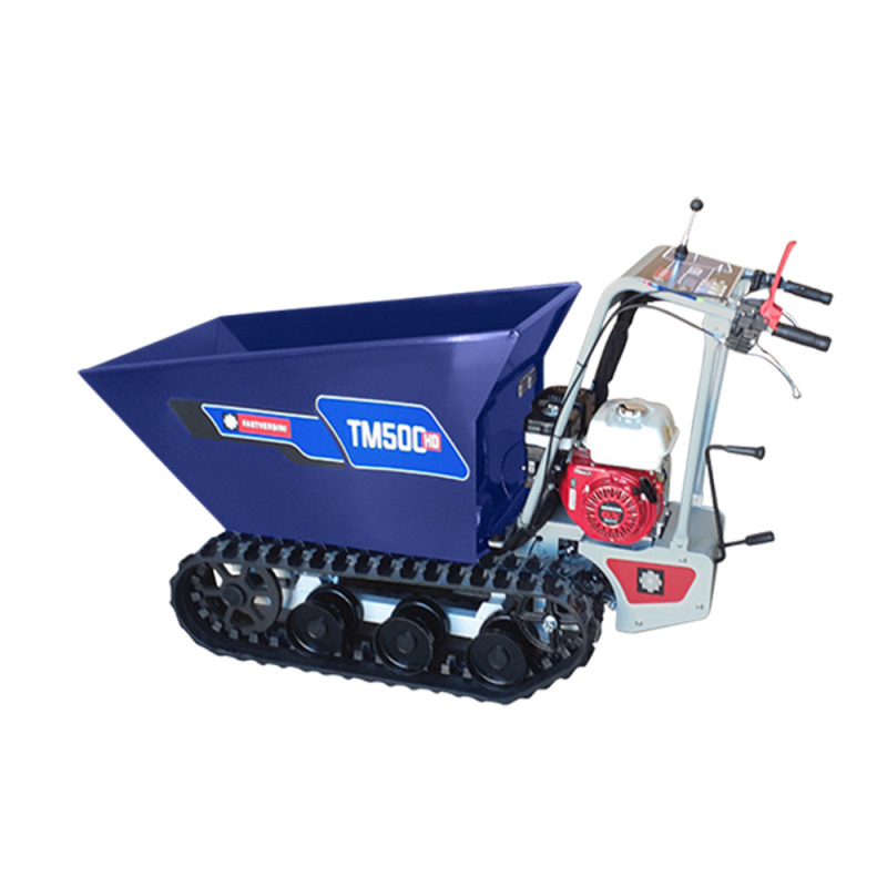 fastverdini minidumper tm500di carrello cingolato con cassone edile 500 kg di portata