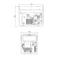 MOSA GE 8000 HBT-L GENERATORE STAGE V MONOFASE / TRIFASE 8KVA AVR