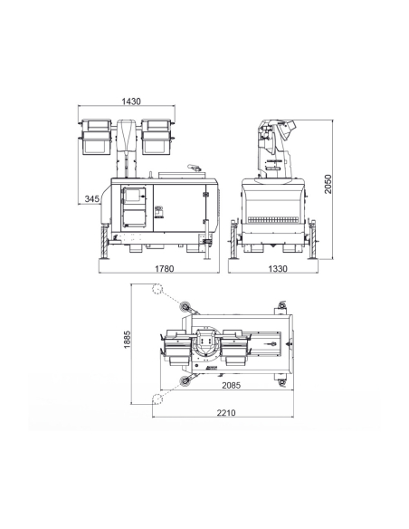 MOSA TF II9 Y J-4x240 LED | Manel Service
