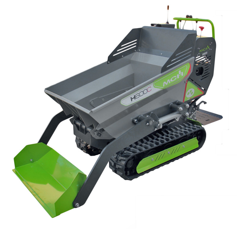 mch minidumper h600c power carries dumper cart and self loading shovel 600 kg