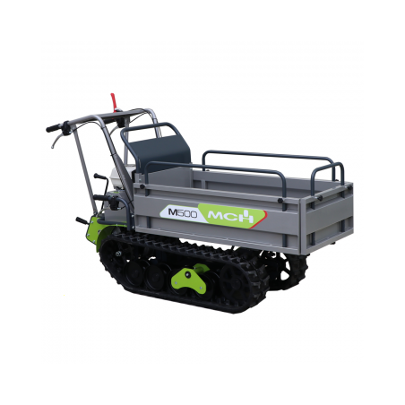 MCH M500 GX MOTOCARRIOLA CINGOLATA CON CASSONE ESTENDIBILE 500 Kg