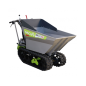 MCH M500HD LS 208 MOTOCARRIOLA CINGOLATA CON CASSONE EDILE A RIBALTAMENTO IDRAULICO 500 Kg