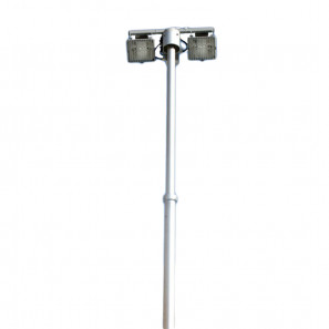 tf06 tower light 1x100w led telescopic pneumatic column 4 wires