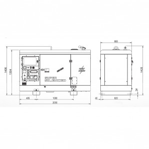 mosa ge 45 ksx generator 46 kva avr