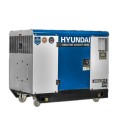 HYUNDAI SUPER-SILENCED SINGLE-PHASE / THREE-PHASE DIESEL GENERATOR 11 KW AVR