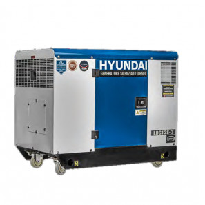 hyundai super silenced single phase three phase diesel generator 11 kw avr
